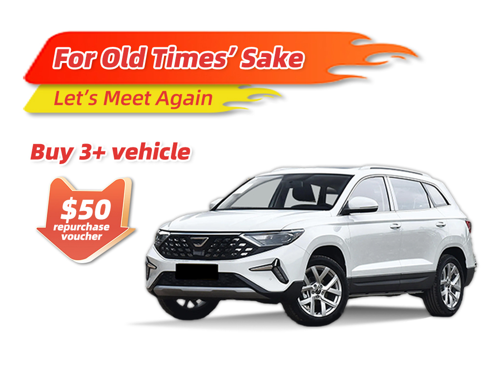 Repurchase Voucher USD 50 When Buying 3+ Jetta VS7 with Sinovcle
