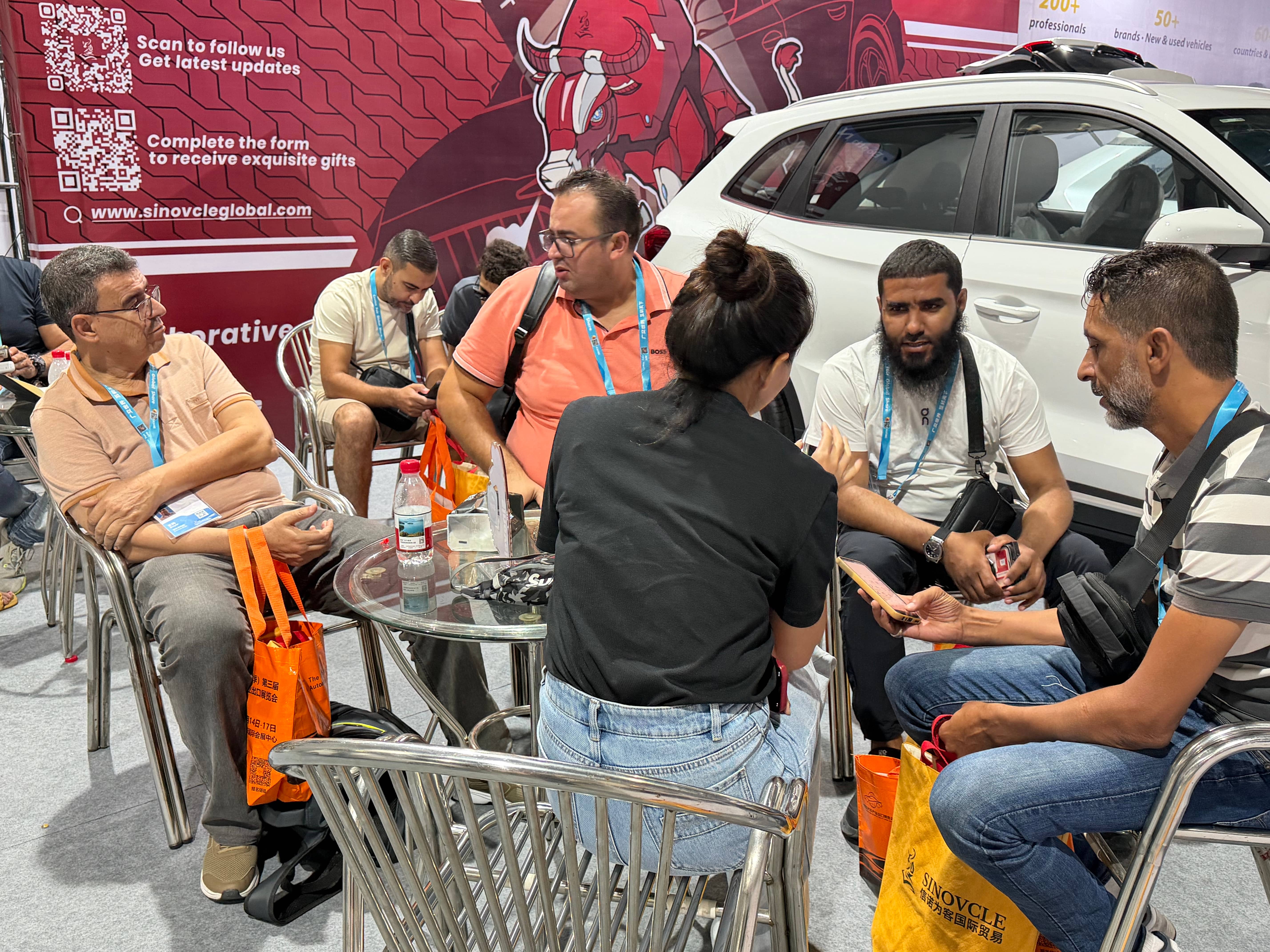 Sinovcle at Guangzhou Auto Export Expo 